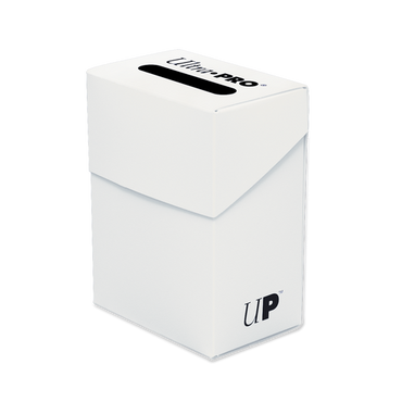 Ultra Pro Poly Deck Box- White - Anime Imports LLC