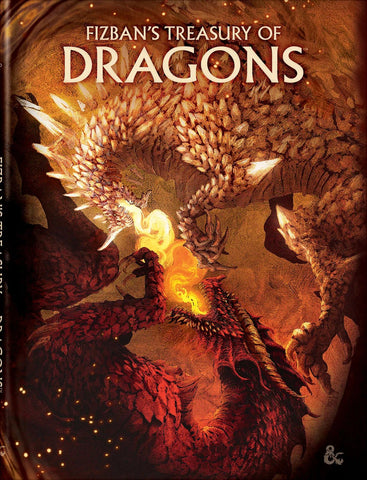 Dungeons & Dragons RPG: Fizban`s Treasury of Dragons Hard Cover - Alternate Cover - Anime Imports LLC