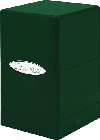 Satin Tower Deck Box: Hi-Gloss Emerald Green - Anime Imports LLC
