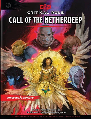 Dungeons & Dragons RPG: Critical Role - Call of the Netherdeep Hard Cover - Anime Imports LLC