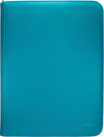 Vivid 9-Pocket Zippered PRO-Binder: Teal - Anime Imports LLC