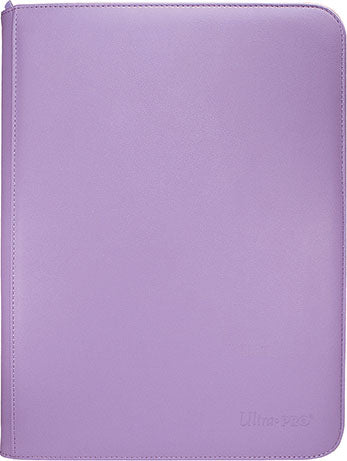 Vivid 9-Pocket Zippered PRO-Binder: Purple - Anime Imports LLC