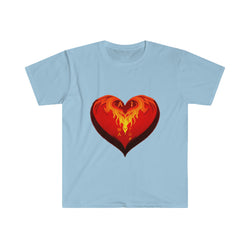 Heart of Flame Unisex Softstyle T-Shirt