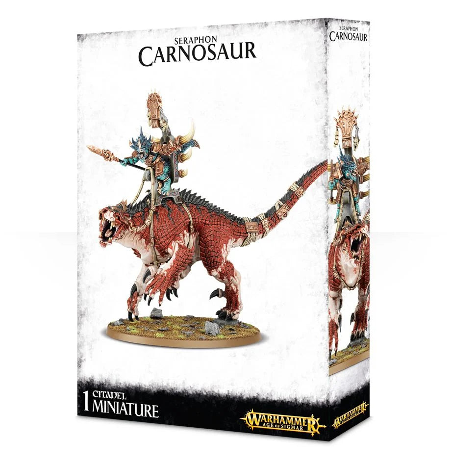 WARHAMMER AOS: SAURUS OLDBLOOD ON CARNOSAUR