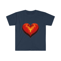 Heart of Flame Unisex Softstyle T-Shirt