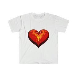 Heart of Flame Unisex Softstyle T-Shirt
